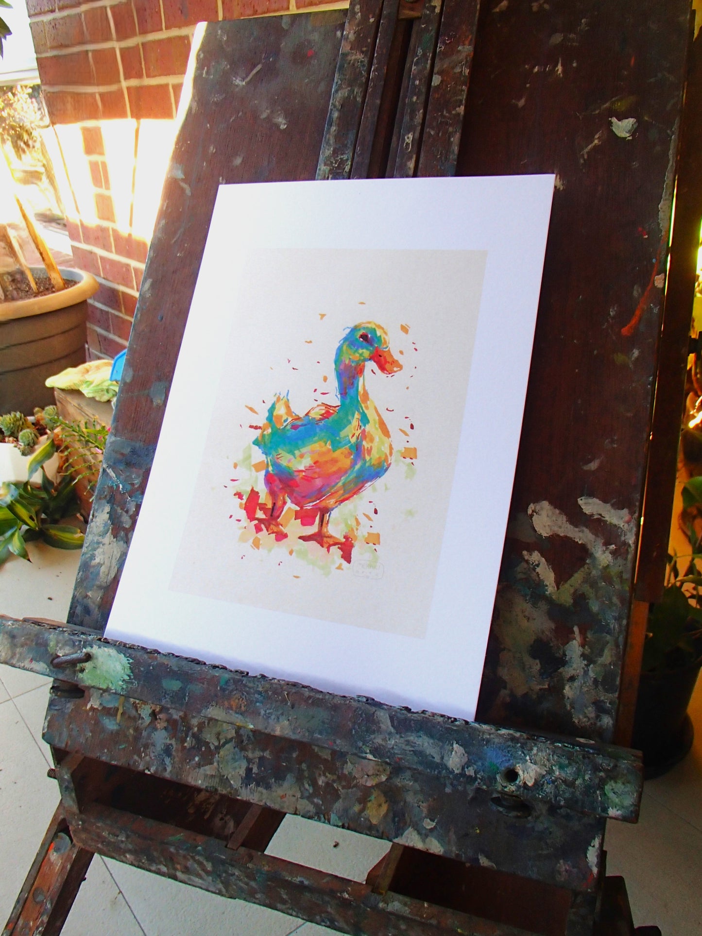 21 x 29.7cm Duck Print