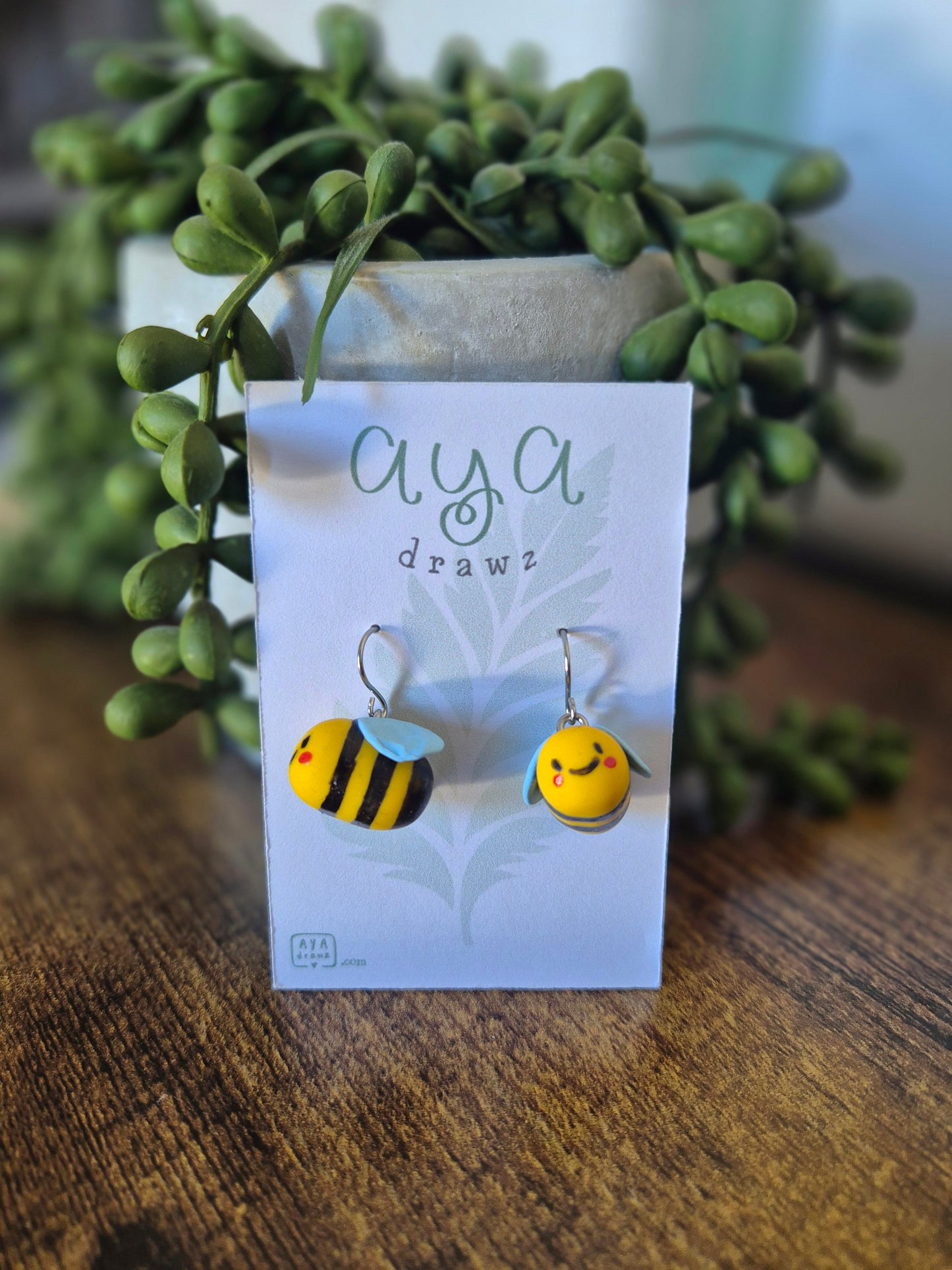 Clay Bee Earrings