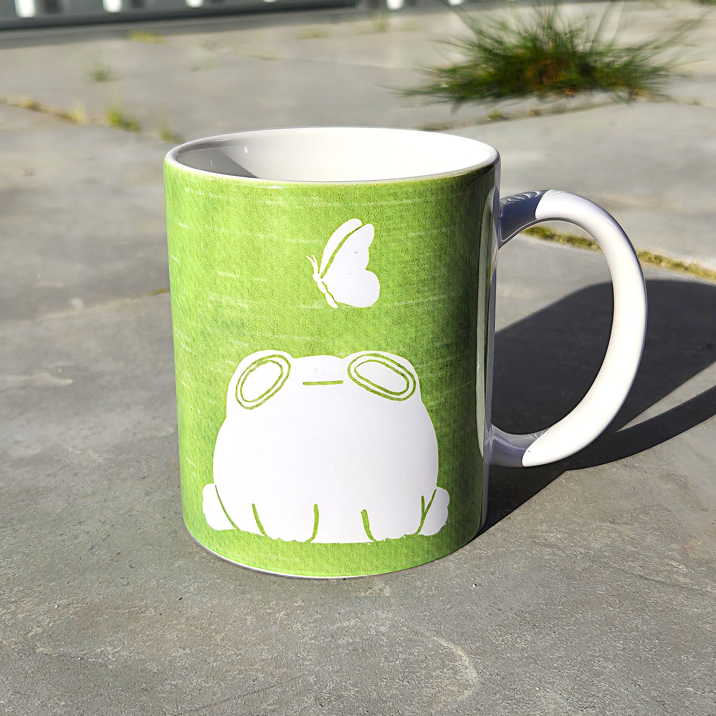 340ml Frog & Butterfly Mug